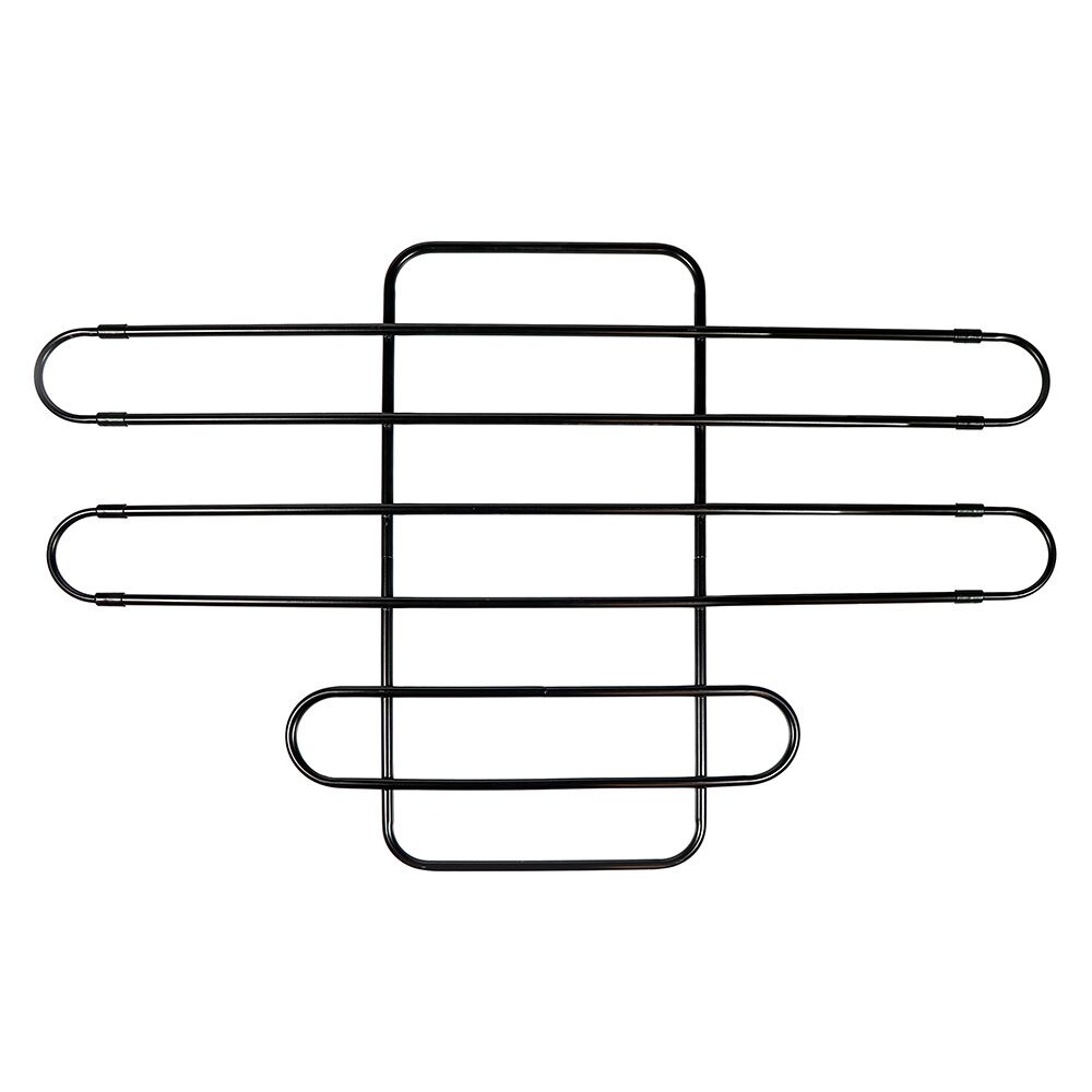 Black metal wire wall organizer