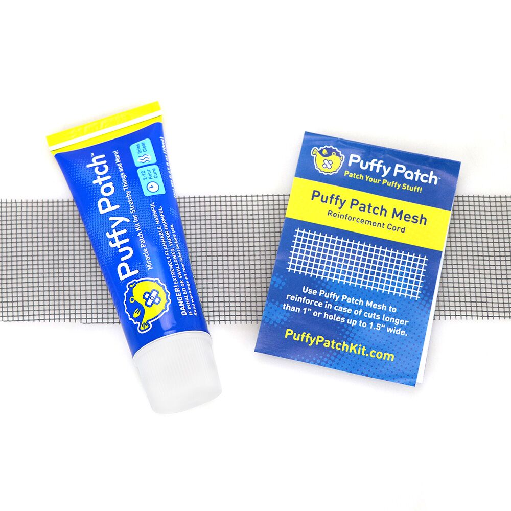 Puffy Patch kit with mesh reinforcement